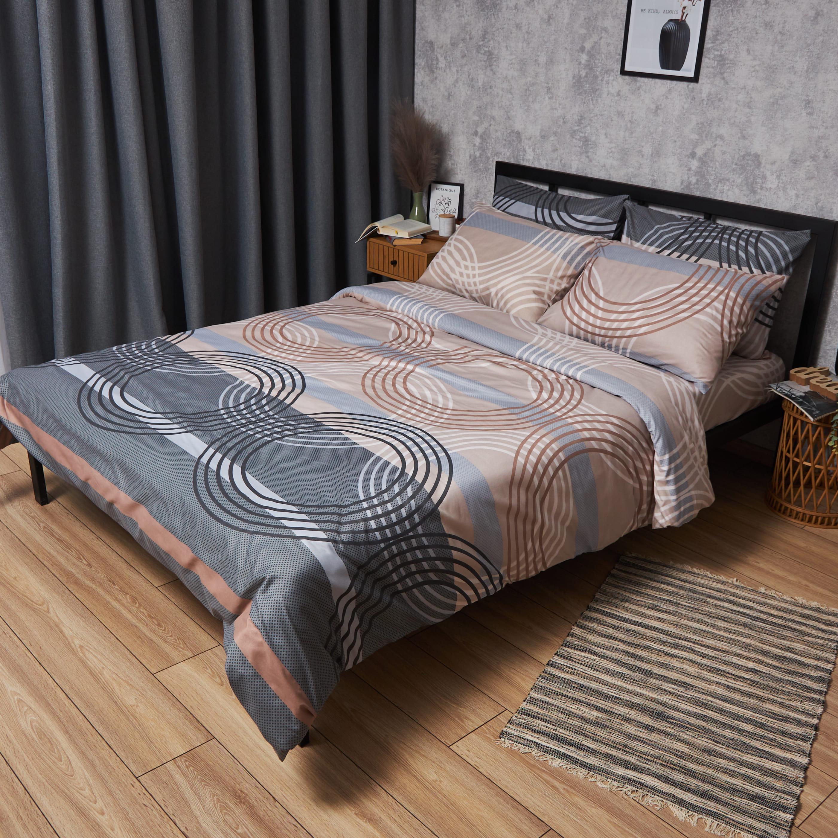 Комплект постельного белья Moon&Star микросатин Free Spirit king size наволочка 2 шт. 220x240 см (MS-820007737)