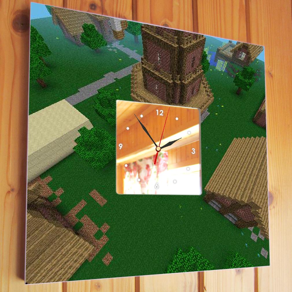 Годинник Minecraft 260x260 мм (C03385) - фото 2