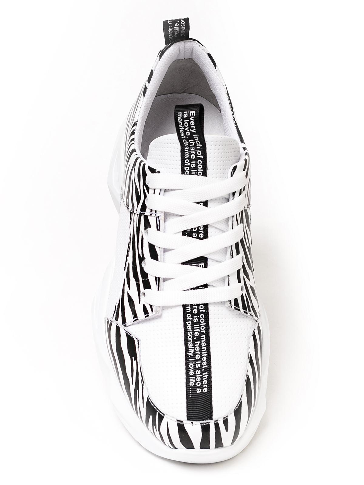 Кроссовки женские NUBE к015 р.37 Зебра (к015 37) - фото 6 Кроссовки женские NUBE к015 р.37 Зебра (к015 37) - фото 6