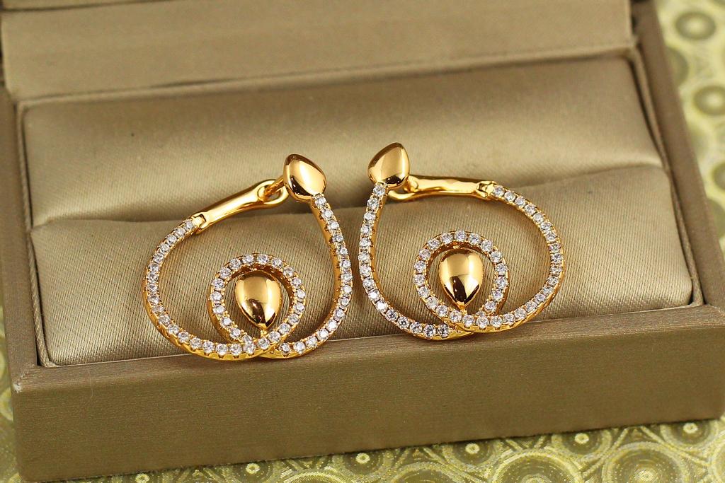Сережки Xuping Jewelry Осердя Золотистий (34204045)
