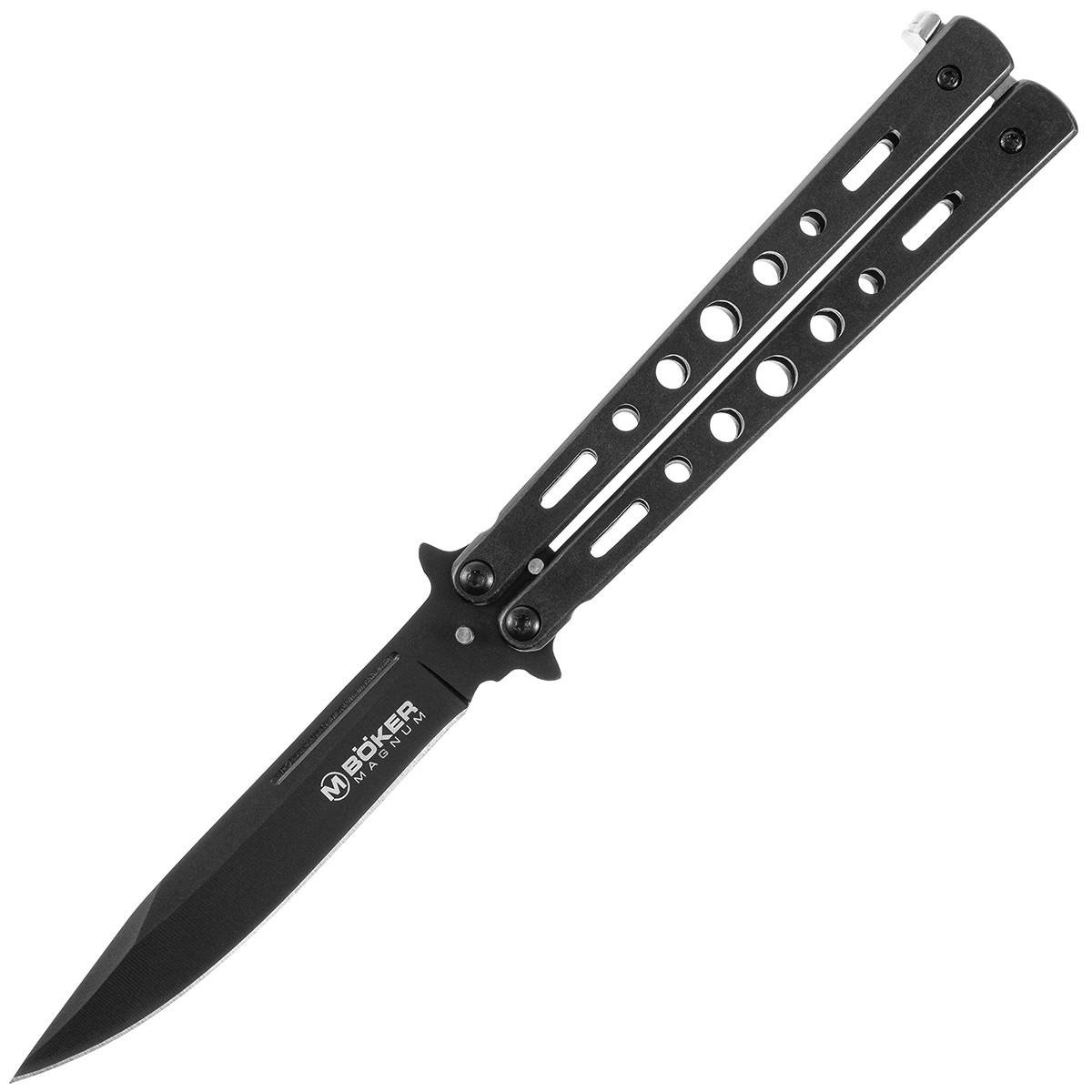 Складаний ніж Boker Magnum Balisong All Black