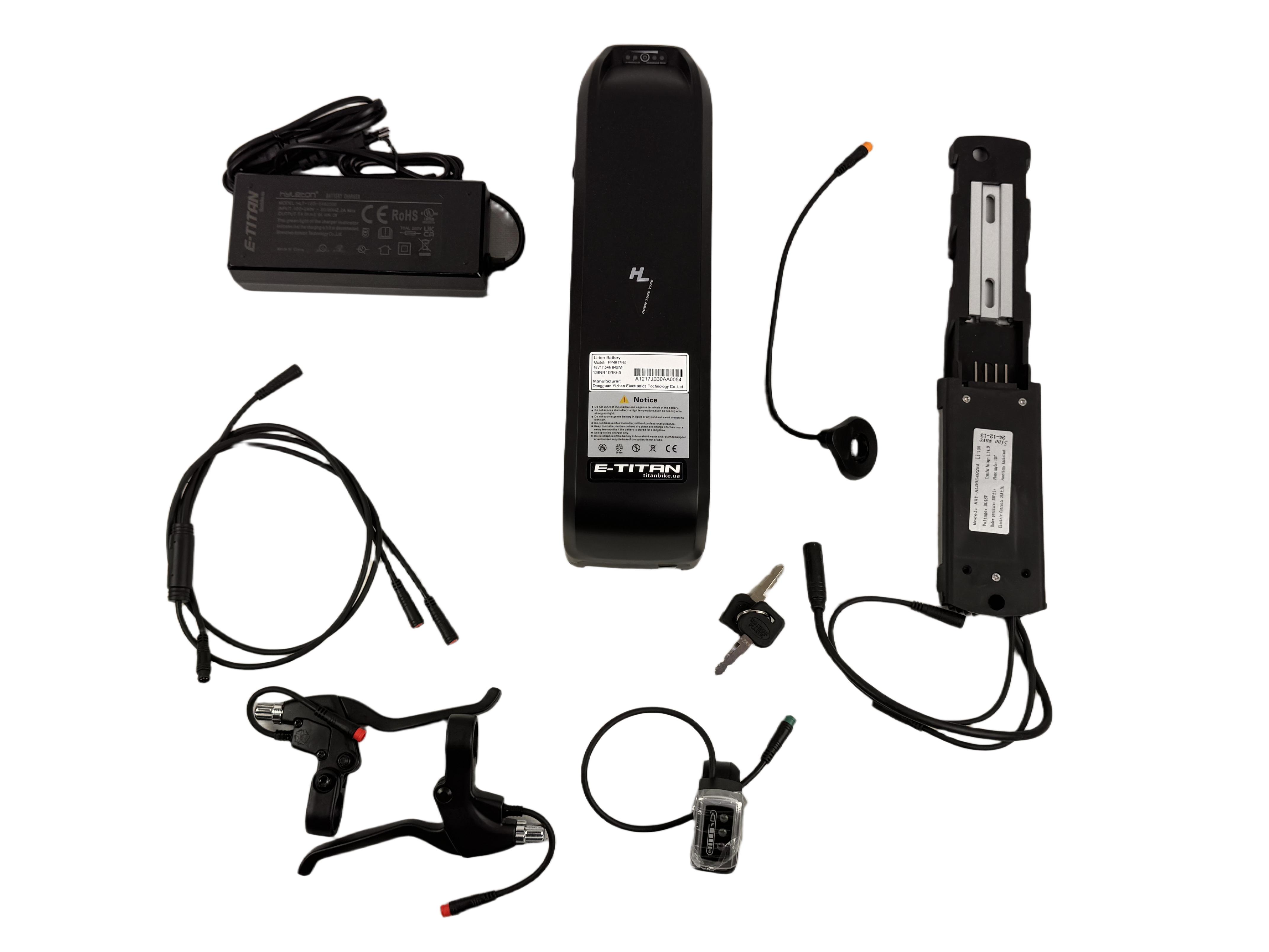 Комплект без двигателя E-Titan 48 V/17,5Ah/25A