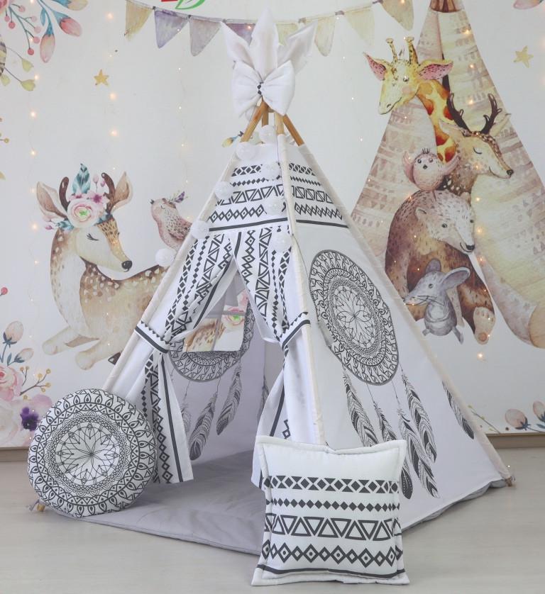 Вігвам для дітей Альбатрос із матрацом і подушками - фото 7 Вігвам для дітей Альбатрос із матрацом і подушками - фото 7