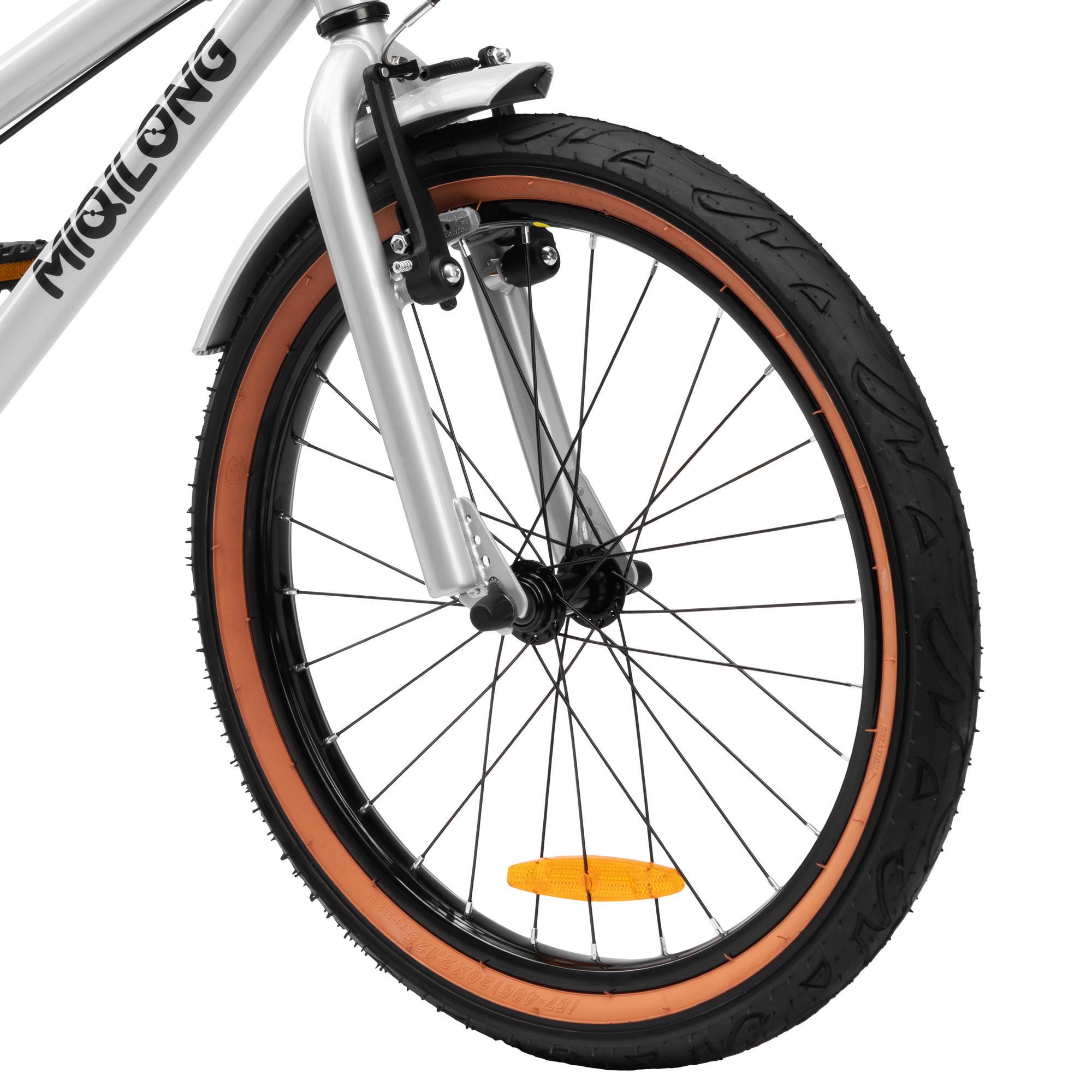 Детский велосипед Miqilong ST 20" Серебристый (28745560) - фото 7 Детский велосипед Miqilong ST 20" Серебристый (28745560) - фото 7