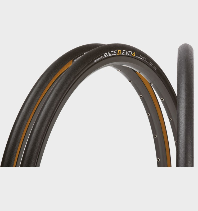 Покрышка Race D Evo4 Panaracer 700x25C Black/Brown - фото 4