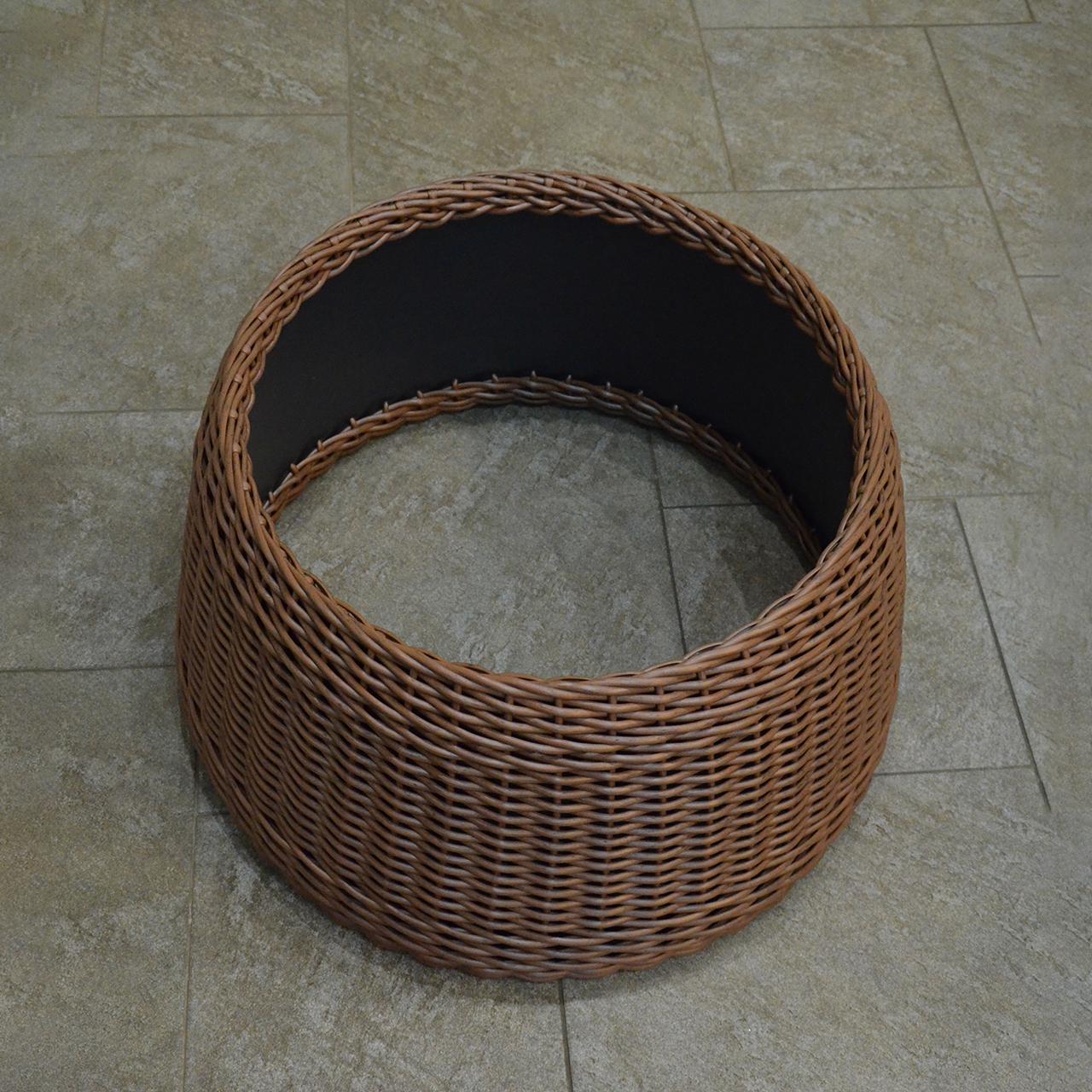 Подставка-юбка под елку плетеная из шт.учного ротанга/ручной работы M Молочный шоколад (23380182) - фото 5 Подставка-юбка под елку плетеная из шт.учного ротанга/ручной работы M Молочный шоколад (23380182) - фото 5