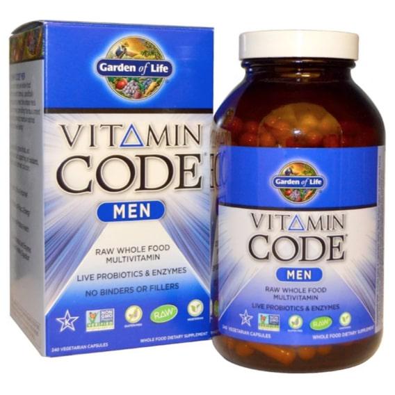 Витаминно-минеральный комплекс Garden of Life Vitamin Code Men 240 Veg Caps (GOL-11419) Витаминно-минеральный комплекс Garden of Life Vitamin Code Men 240 Veg Caps (GOL-11419)