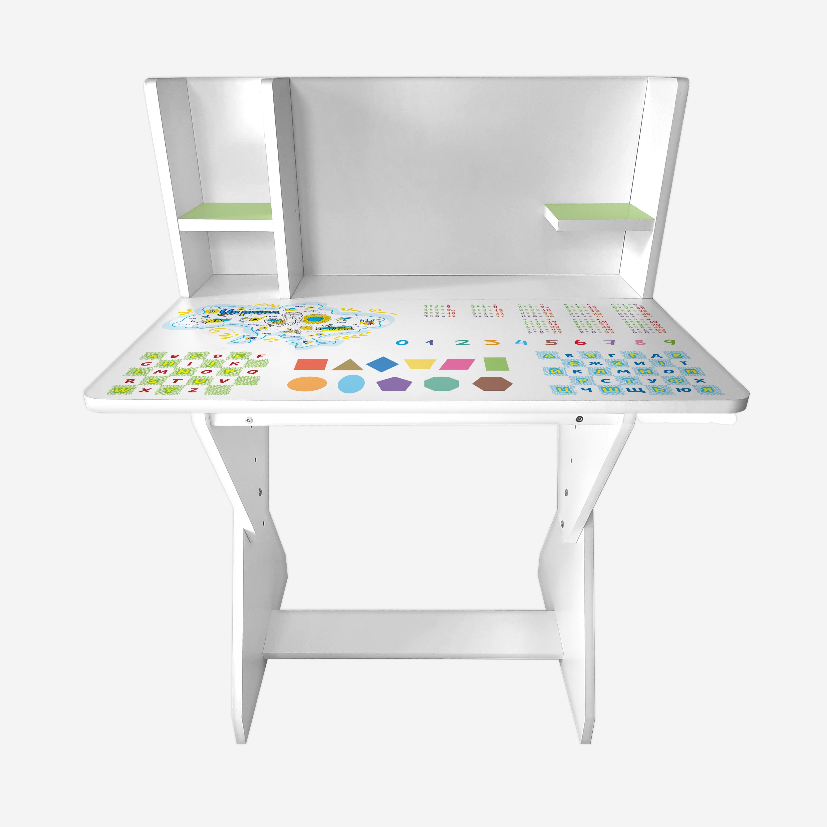 Парта со стульчиком П03 с увеличенной столешницей для дистанционного обучения (251128) - фото 2