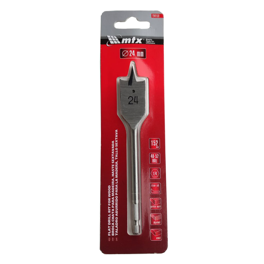 Сверло по дереву перьевые LT-tools 24x150 мм зуб МТХ (44939)