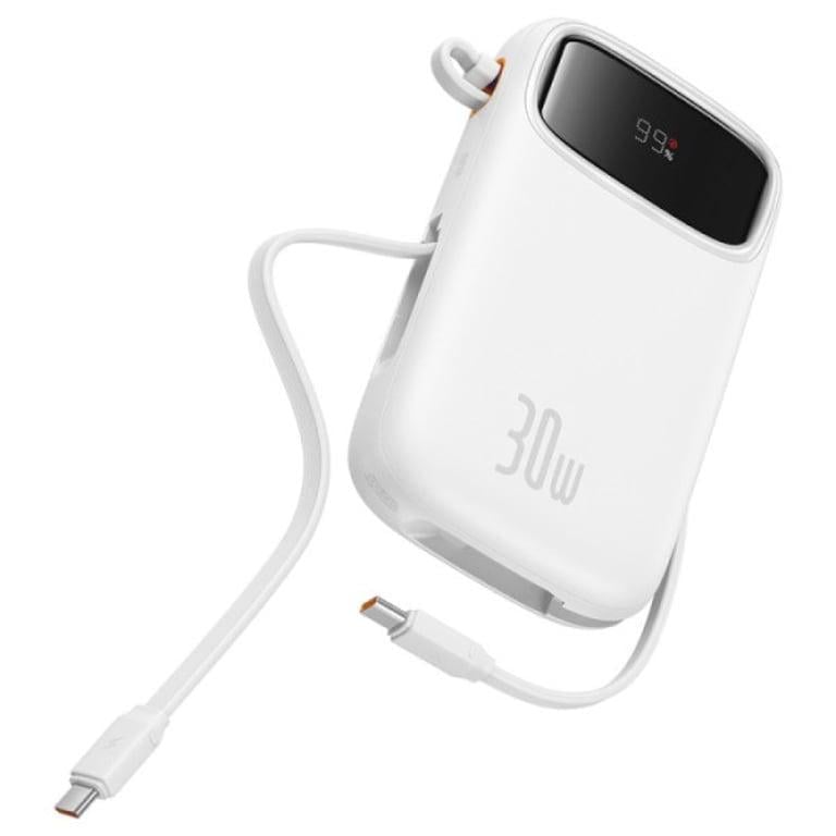 Повербанк Baseus QPow 2 20000 mAh 30W White (P10055009213-00)