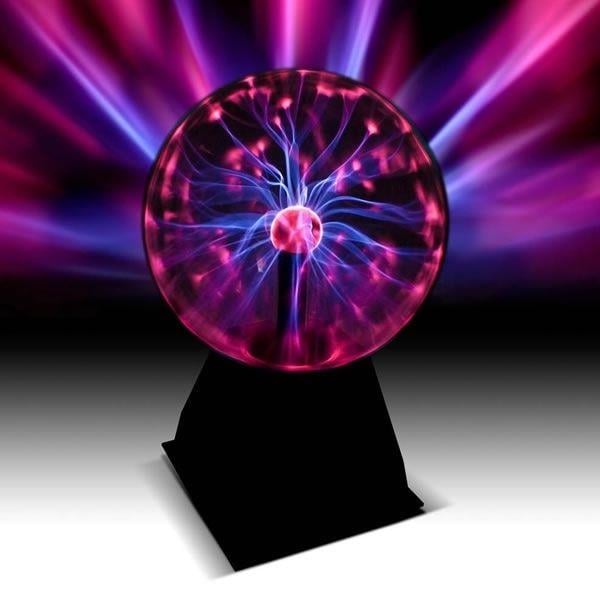 Светильник плазменный Plasma Light Шар тесла с молниями - фото 3 Светильник плазменный Plasma Light Шар тесла с молниями - фото 3