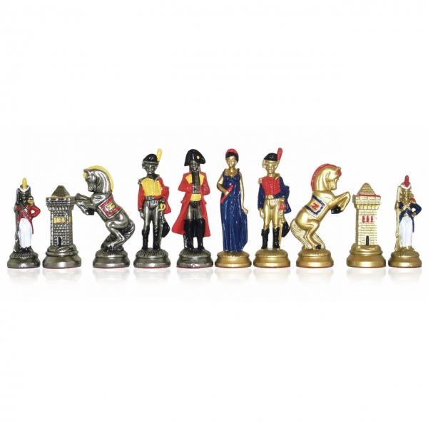 Шахматы элитные Наполеон 19-57 222GN - фото 7 Шахматы элитные Наполеон 19-57 222GN - фото 7