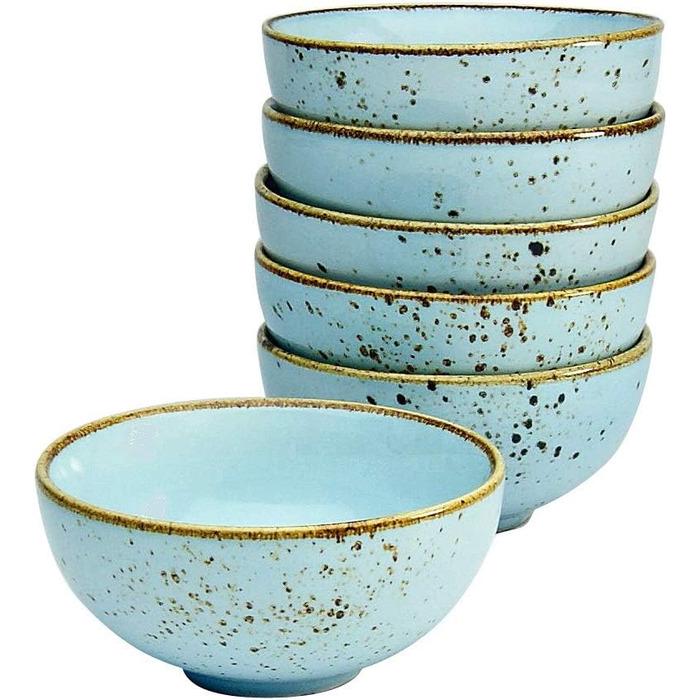 Набор пиалов для соусов Nature Collection Creatable 11,5 см 6 шт. Светло-синий