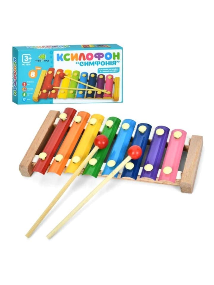 Деревянный ксилофон Limo Toy MD 1378 Симфония (29567)
