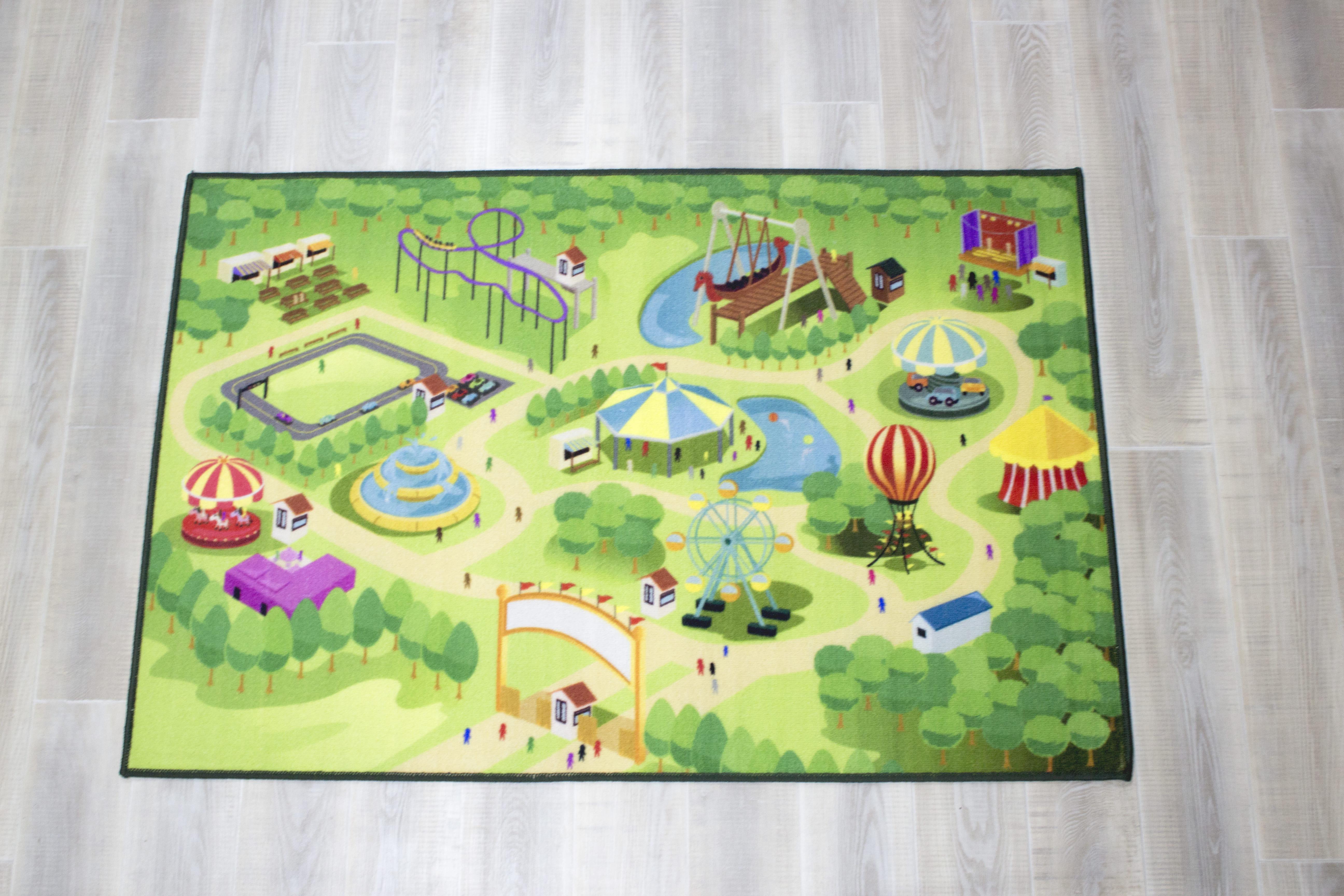 Коврик детский Аттракционы 100x150 см (24904801) - фото 7