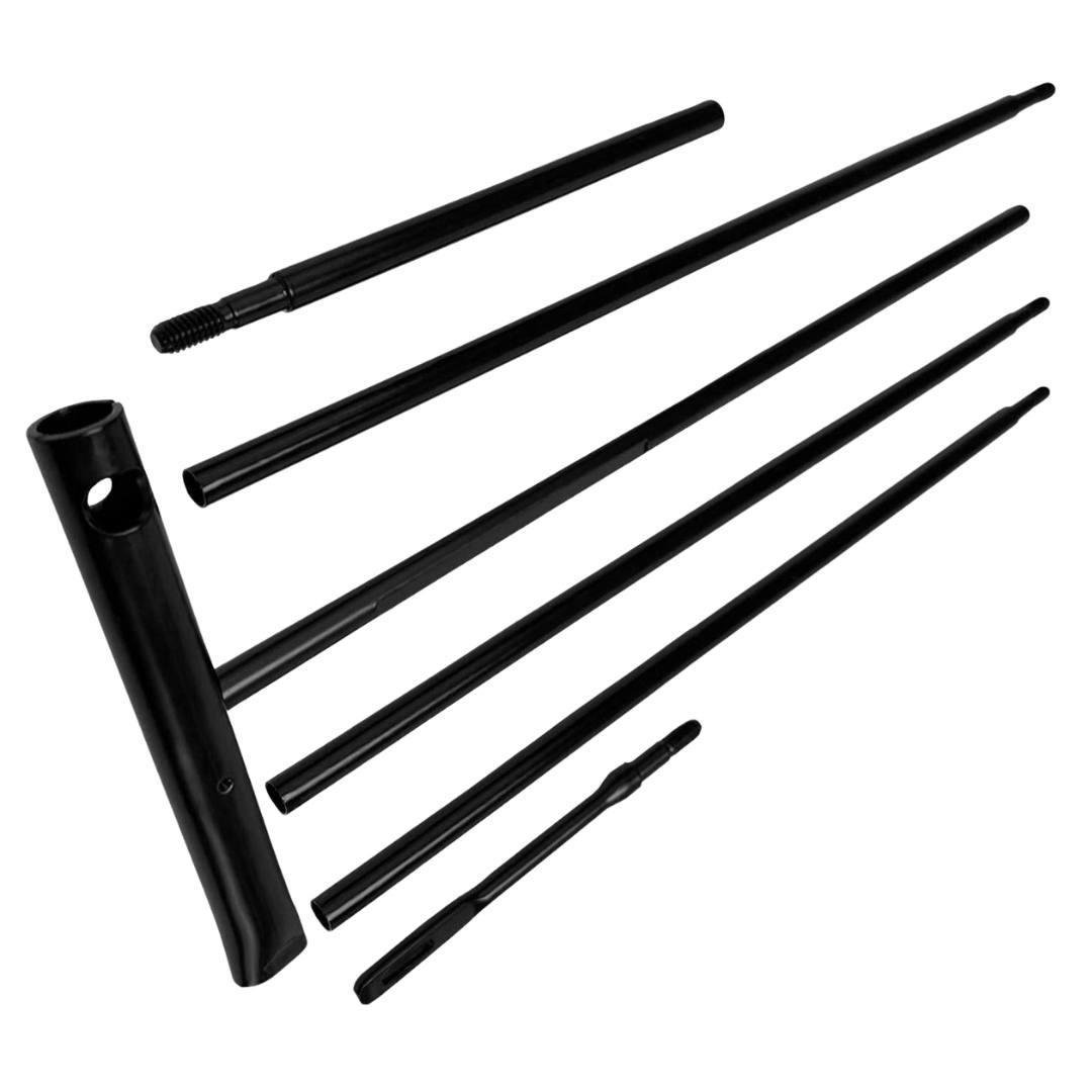 Набір для чищення автомата Mil-Tec калібр 5,56 7,62 зі сталі/латуні/пластику з нейлоновим мішком (2437002579) - фото 8