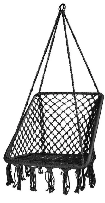 Кресло-качели садовые WCG с подушкой Графитовый (QNSW03GR) - фото 7