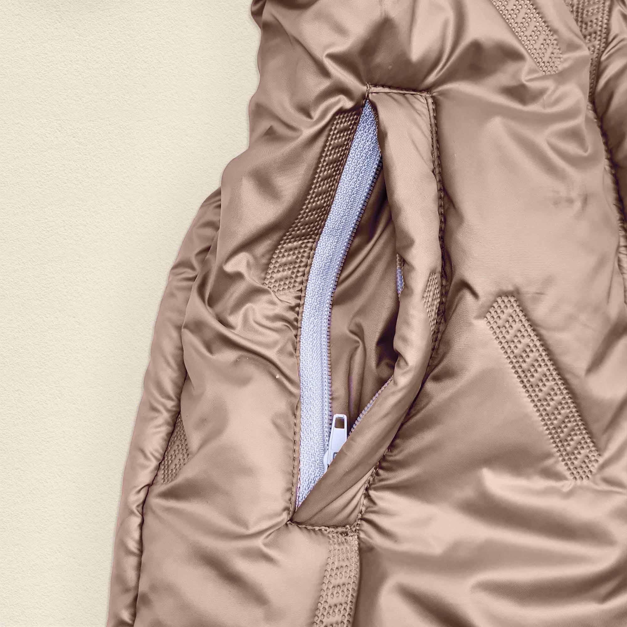 Детский зимний комбинезон Dexter's Snow 3140 98 см Бежевый (d3140-2) - фото 6 Детский зимний комбинезон Dexter's Snow 3140 98 см Бежевый (d3140-2) - фото 6