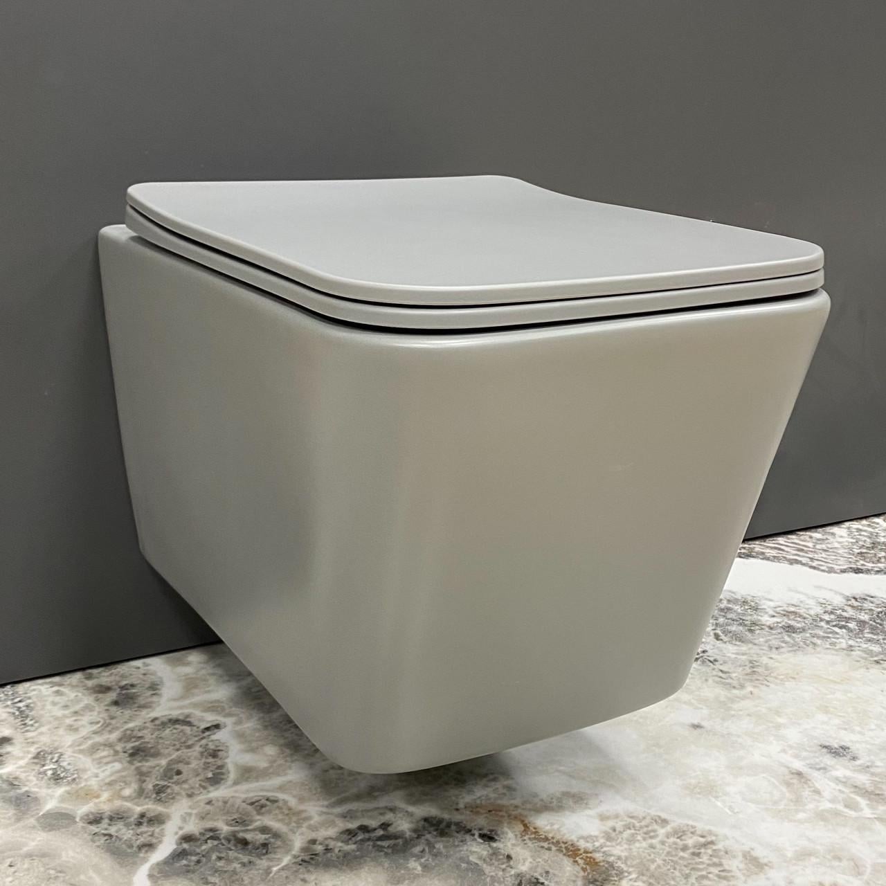 Унитаз подвесной VBI CAPRERA Grey matt (2958591630) Унитаз подвесной VBI CAPRERA Grey matt (2958591630)