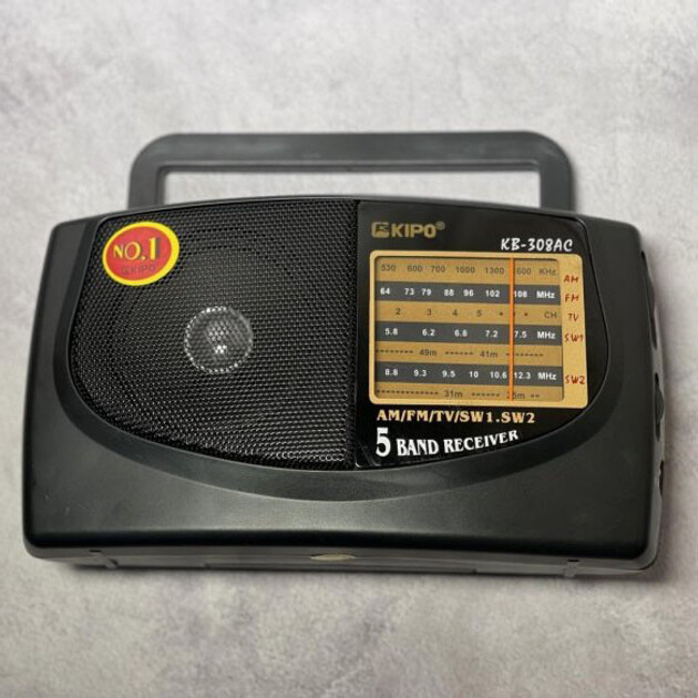 Радиоприемник KIPO KB-308AC 5-ти волновой (ML-04427) - фото 2 Радиоприемник KIPO KB-308AC 5-ти волновой (ML-04427) - фото 2