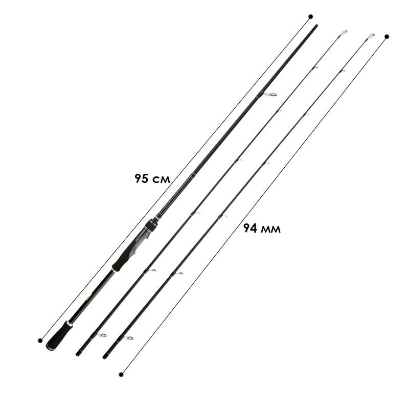 Спиннинговое удилище YMERBOR X Tomahawk 1,83м 7-35г Section: H/MH Безынерционная - фото 7