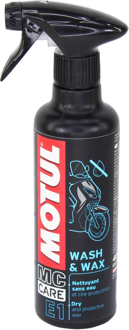 Средство для мойки и полировки мотоциклов Motul E1 Wash & Wa 400 мл
