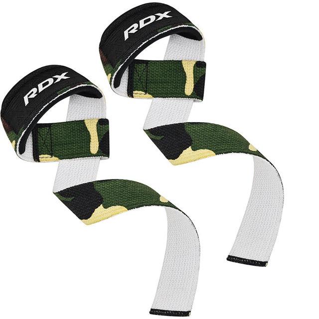 Лямки для тяги RDX W1 Gym Single Strap Plus Camo Green (WAN-W1CGN+) - фото 3