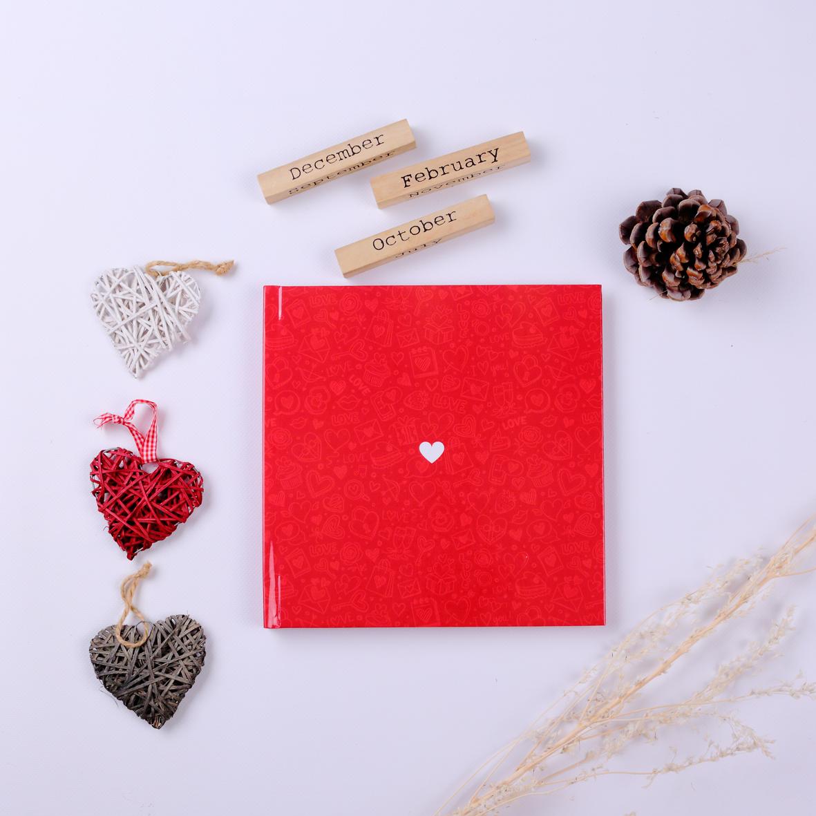 Альбом для фото з білими сторінками 23х23 см (fotobook-0054)