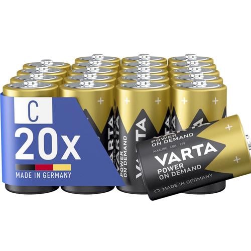 Батарейка Varta Super Heavy Duty C/R14 BLI 20