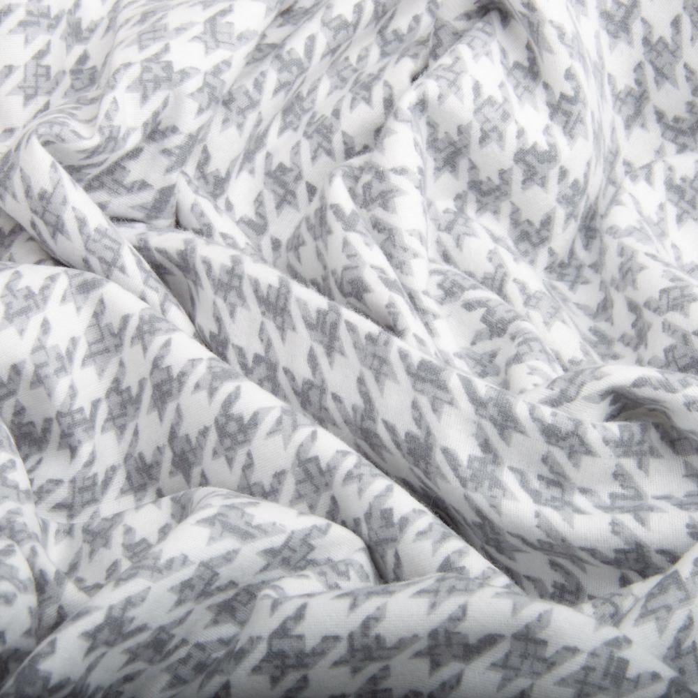 Тканина фланель бавовна для постільної білизни 4.28656/8 Лапка 170 гр/м2 240 см Сірий (27228)