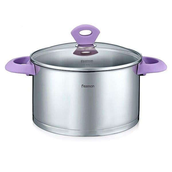 Кастрюля Fissman Mirabelle 24 см 6,1 л (SS-5407.24)