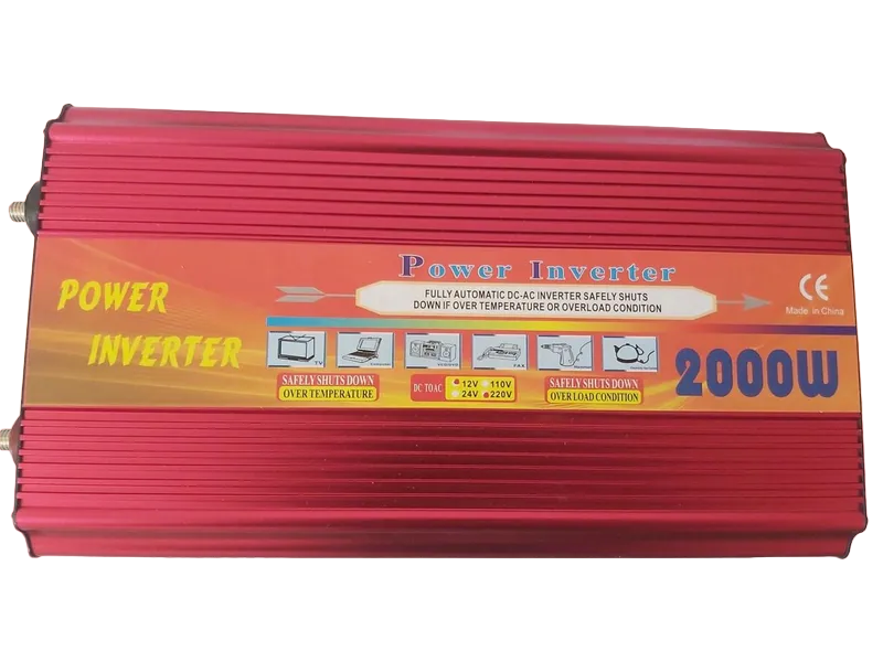 Інвертор із чистою синусоїдою Pure Sine Wave Inverter 2000 Вт (6-4-2000 вт)