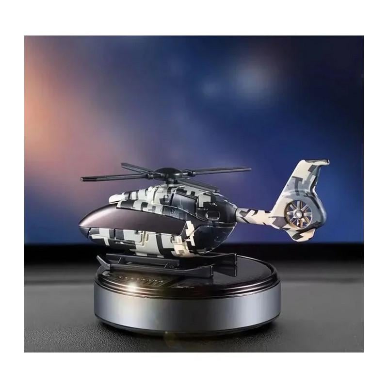 Ароматизатор автомобільний Вертоліт на сонячній батареї Pixel/Grey (Leader-4489) - фото 5 Ароматизатор автомобільний Вертоліт на сонячній батареї Pixel/Grey (Leader-4489) - фото 5