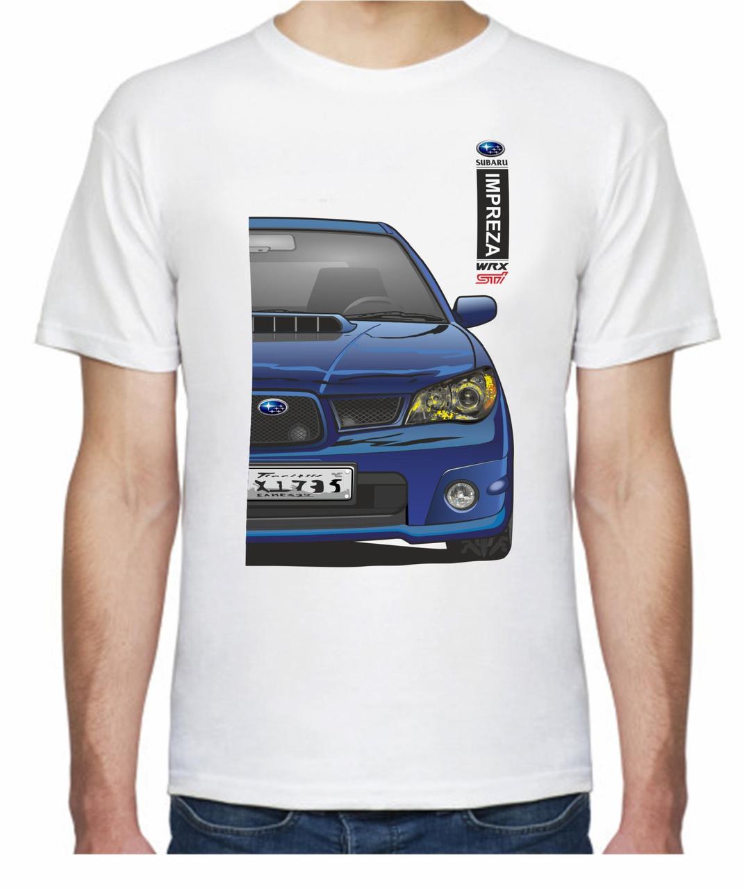 Футболка мужская Avtolife Subaru WRX STI FR 307108 S Белый (2498719902) Футболка мужская Avtolife Subaru WRX STI FR 307108 S Белый (2498719902)