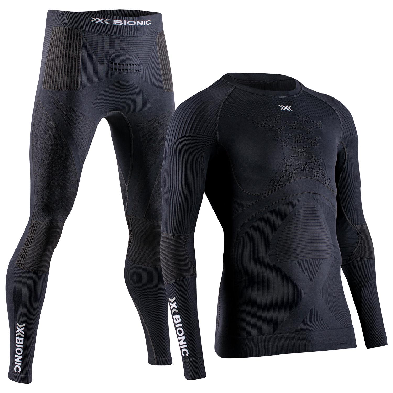 Комплект термобелья мужской X-Bionic Energy Accumulator 4.0 Set EA-WT06W19M+EA-WP05W19M-B002 XL Opal Black/Arctic White