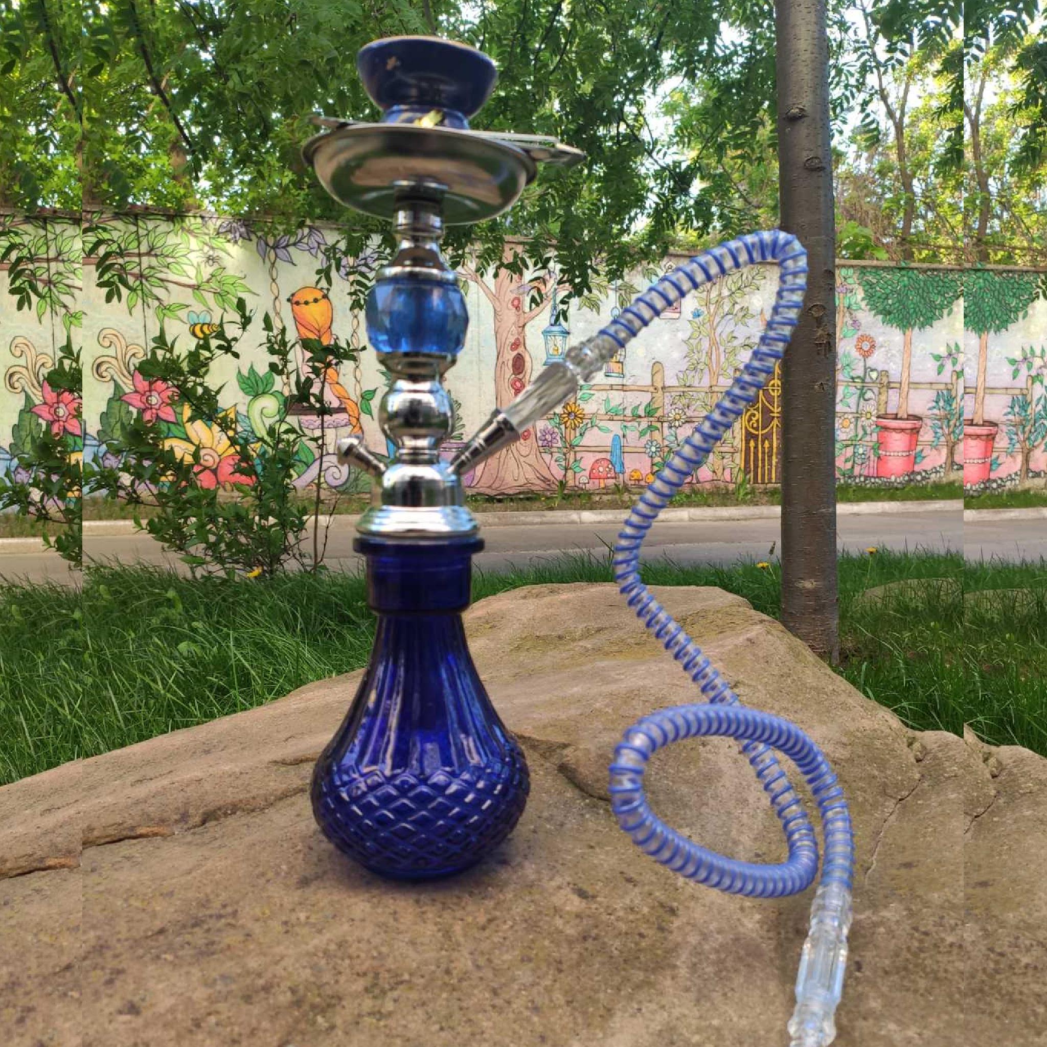 Кальян Hookah Jamil 35 см на 1 человека Blue (08607)