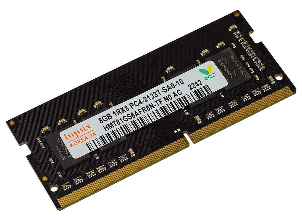 Оперативная память Hynix SODIMM DDR4 8GB 2133MHz, PC4-17000, CL15, 1.2V (HMT81GS6AFR8N-TF)
