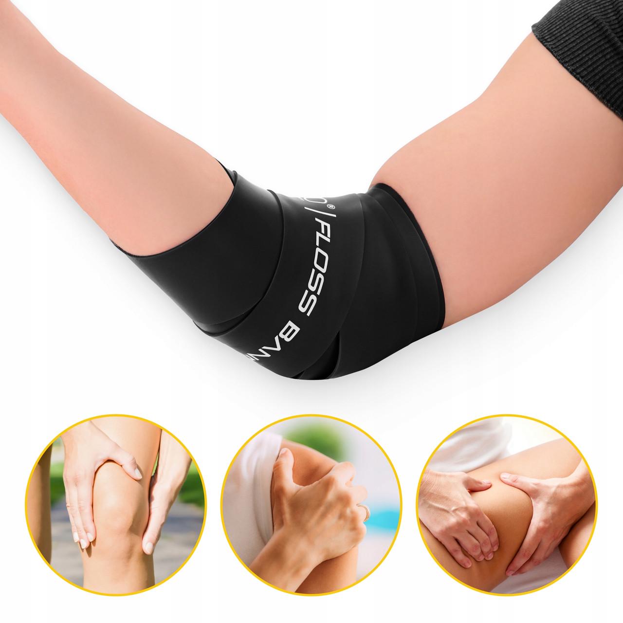 Стрічка компресійна для флоссингу 4fizjo Floss Band 207x5x0,15 см Black (P-5907222931882) - фото 7 Стрічка компресійна для флоссингу 4fizjo Floss Band 207x5x0,15 см Black (P-5907222931882) - фото 7
