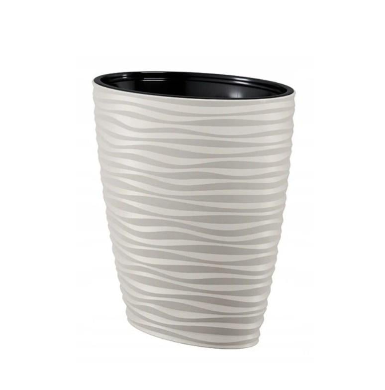 Горщик для квітів Сахара-Дюна Еліпс-60 Сірий (3116-055)