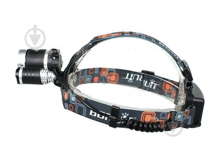 Фонарик налобный Bailong 3 LED лампы RJ 3000 T6 Черный (006142) - фото 4 Фонарик налобный Bailong 3 LED лампы RJ 3000 T6 Черный (006142) - фото 4