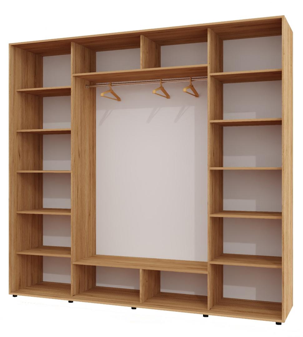 Корпус шкафа-купе Алекса ШК-05 250х60х240 см Дуб крафт золотой Корпус шкафа-купе Алекса ШК-05 250х60х240 см Дуб крафт золотой