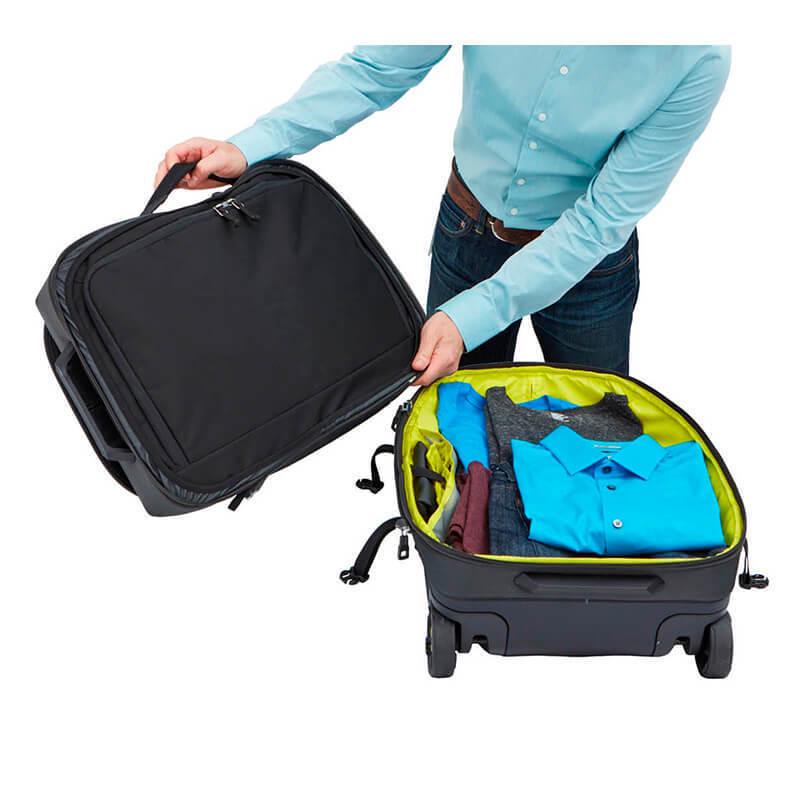 Сумка дорожная на колесах Thule Subterra Wheeled Duffel 55 см Dark Shadow (TH 3203449) - фото 6