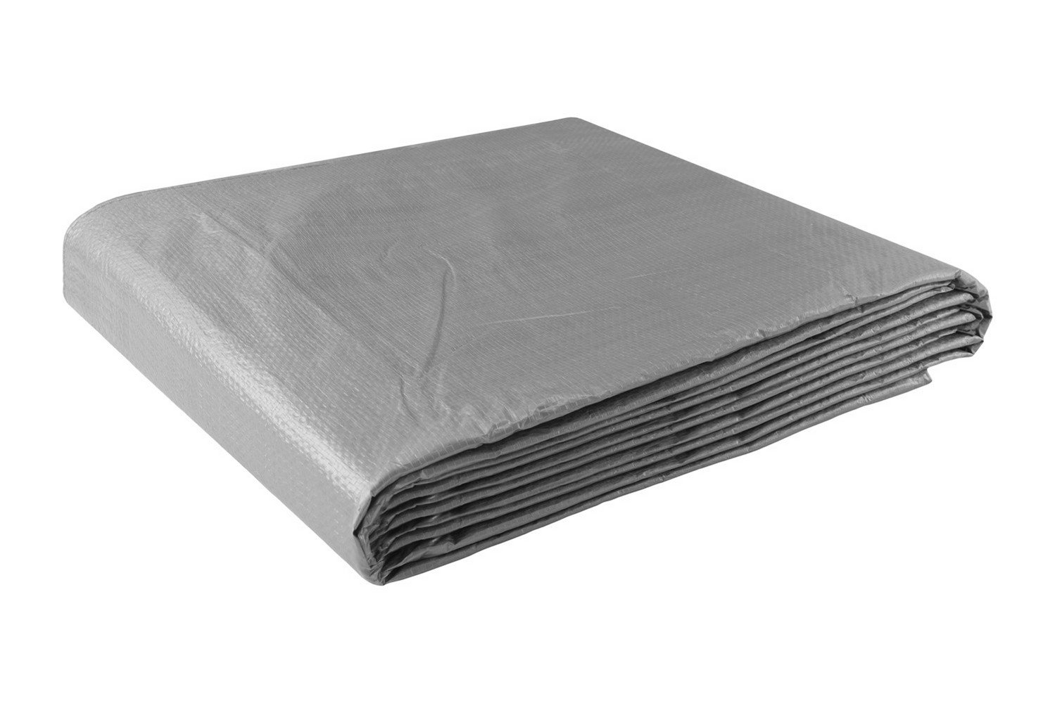 Тент MasterTool 4х6 м 110 г/м² Silver (79-7406) - фото 1