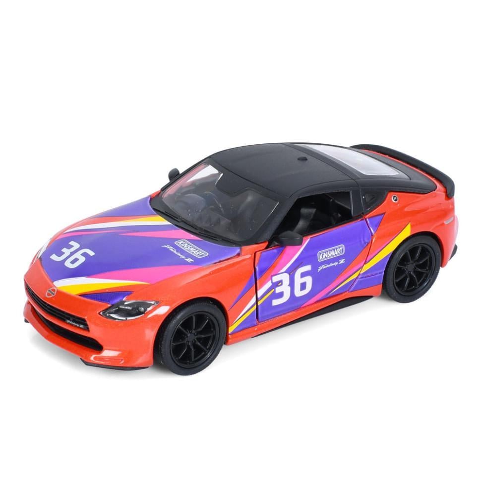 Машинка инерционная Kinsmart Nissan Fairlady Z 1:36 12 см открывается дверь