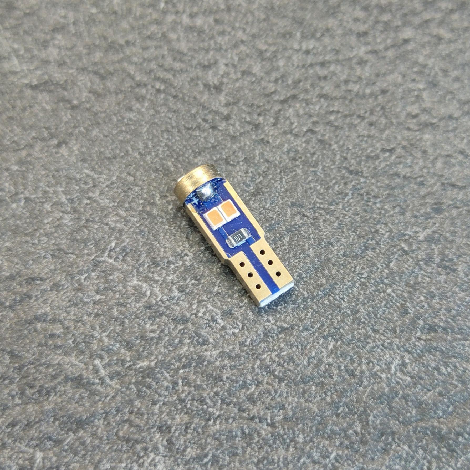 Автолампа T5 W2,3W 6SMD 2016 LED Красный (526STORE3) - фото 2