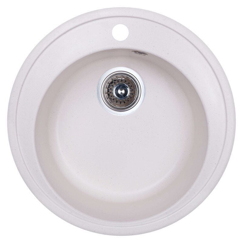 Мойка для кухни Cosh D51 COSHD51K203 с сифоном 506x506 мм Белый (62147)
