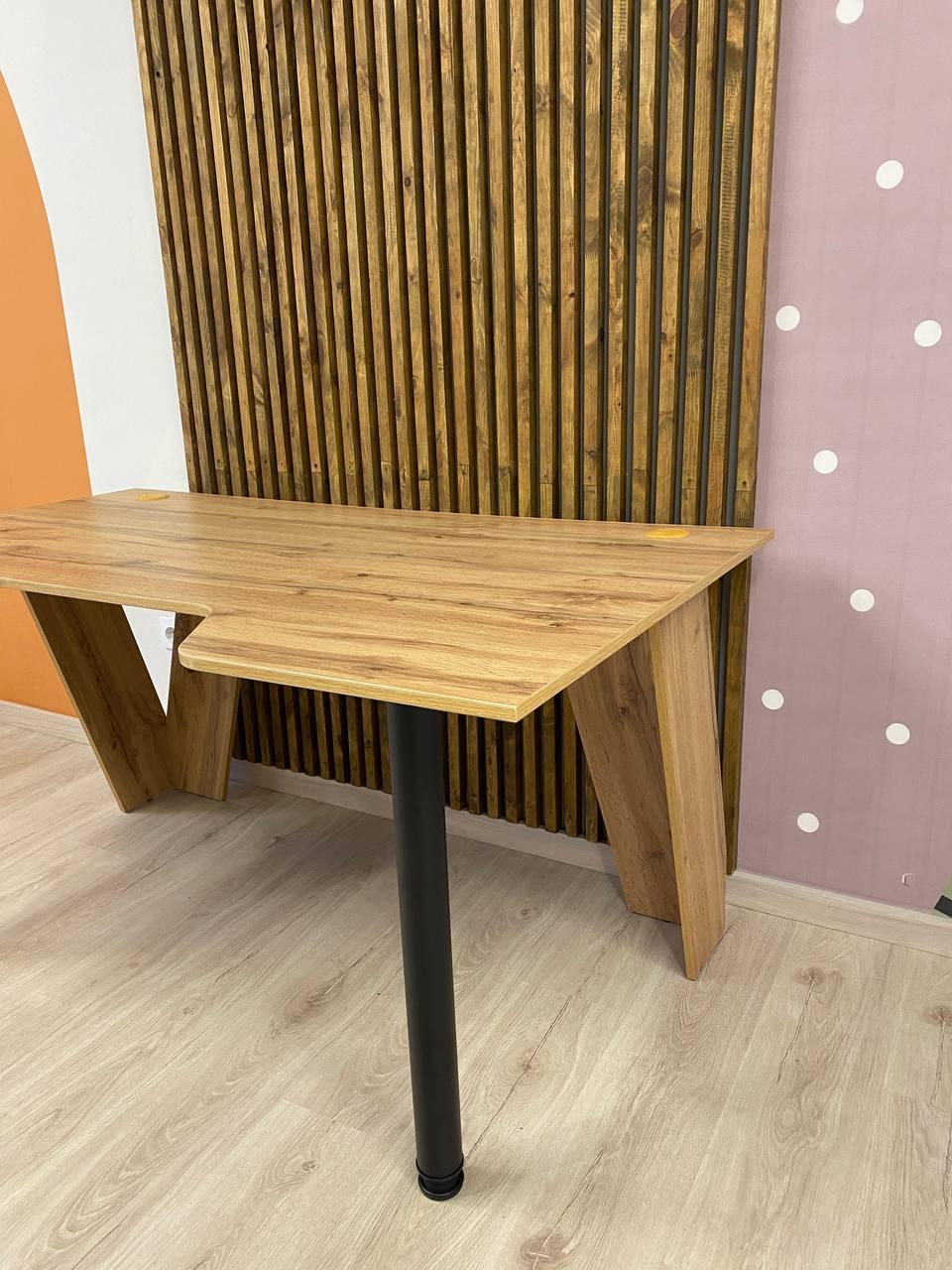 Стол компьютерный Квест 1500x900x745 мм Дуб Артизан - фото 7