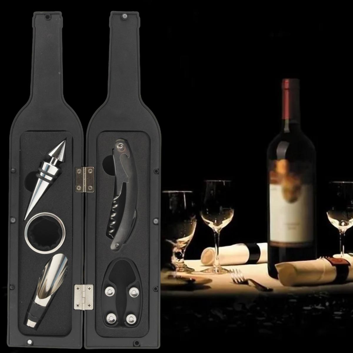 Набор сомелье для вина Wine bottle 5 предметов (5 WB) - фото 5
