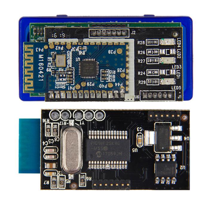 Автосканер ELM327 V1.5 Full Chip PIC18F25k80 OBD2 - фото 4 Автосканер ELM327 V1.5 Full Chip PIC18F25k80 OBD2 - фото 4