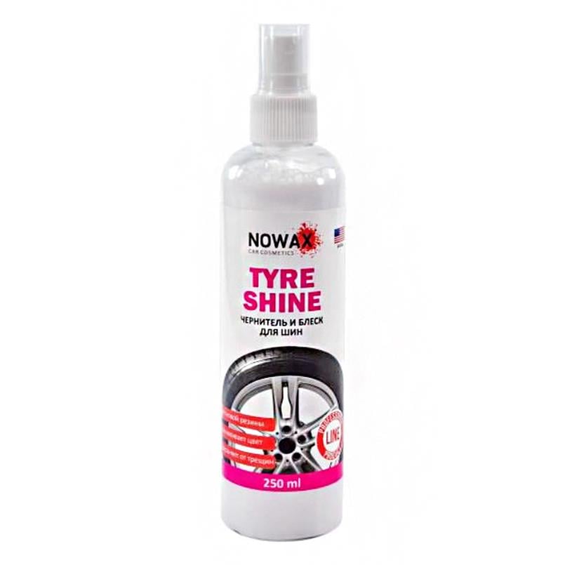 Чорнитель и блеск для шин Nowax Tyre Shine, 250мл